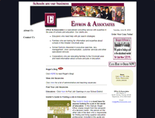 Tablet Screenshot of effronassociates.com